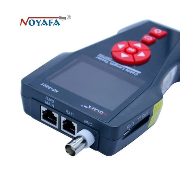 Probador Tester De Cable De Red Nofaya Nf W Lcd Bnc Rj