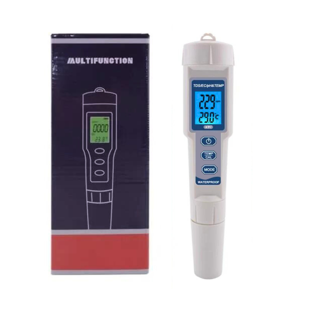 Medidor 4 En 1 Calidad Agua Multifuncion TDS EC PH TEMP Impormel