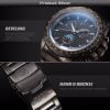 Reloj Original Shark Sh189 Correa Metal 3atm Analogo