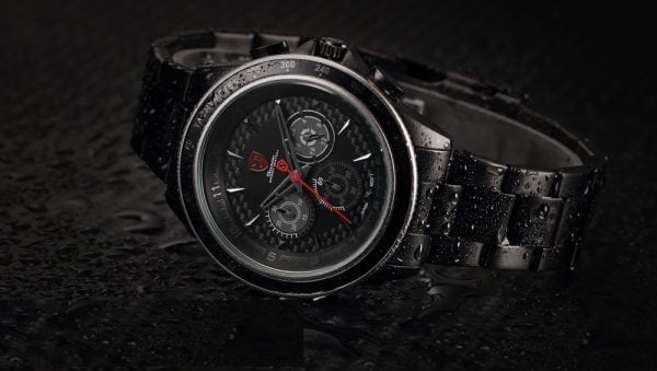 Reloj Original Shark Sh244 Correa Metal 3atm Analogo
