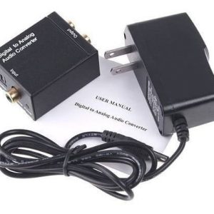Convertidor Audio Digital Toslink A Rca Análogo + Cable - Audio y Video - Ecuador