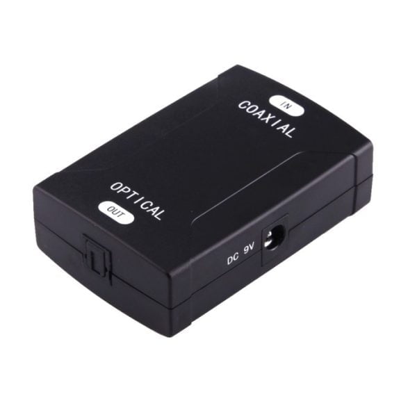 Convertidor De Señal De Audio Óptico Digital A Coaxial Rca