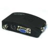 Convertidor Video Bnc S-video A Vga Monitor Plasma Lcd Led