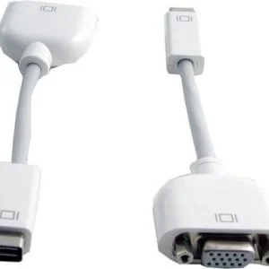 Adaptador Convertidor Mini Dvi A Vga Para Apple Macbook