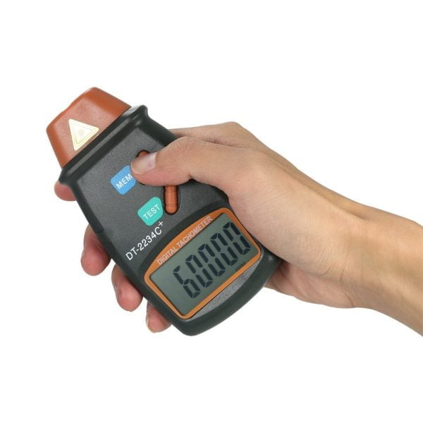 Tacometro Digital Portatil Laser Sin Contacto Rpm Motor