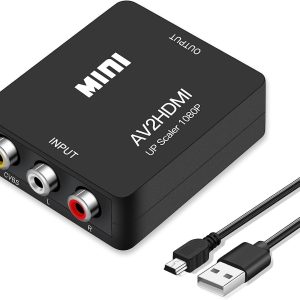 Convertidor De Video Av Video Compuesto Audio Rca A Hdmi - Audio y Video - Ecuador
