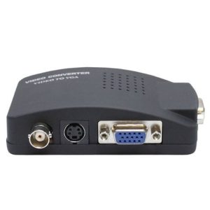 Convertidor Video Rca Bnc S-video A Vga Monitor Lcd - Audio y Video - Ecuador