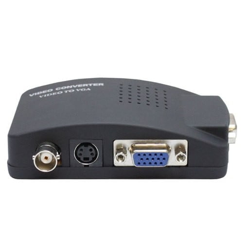 Convertidor Video Rca Bnc S-video A Vga Monitor Lcd - Audio y Video - Ecuador