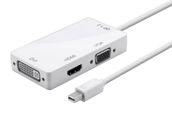 Adaptador Mini Display Port A Vga Dvi Hdmi Macbook Imac
