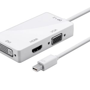 Adaptador Mini Display Port A Vga Dvi Hdmi Macbook Imac - Apple - Ecuador
