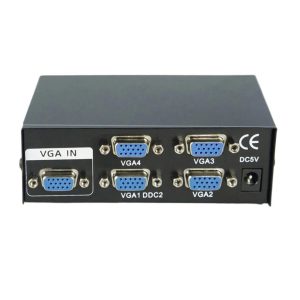 Splitter Video 4 Puertos Vga Pc Monitor Lcd Multiplicador - Audio y Video - Ecuador