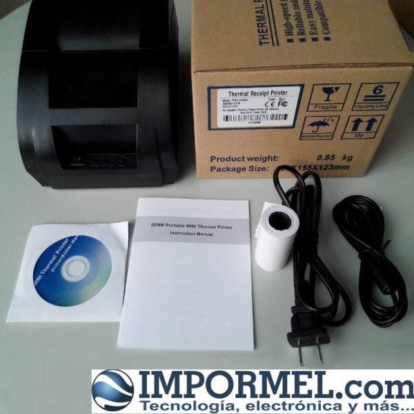 Impresora Termica Usb Pos58 Punto De Venta Veloz