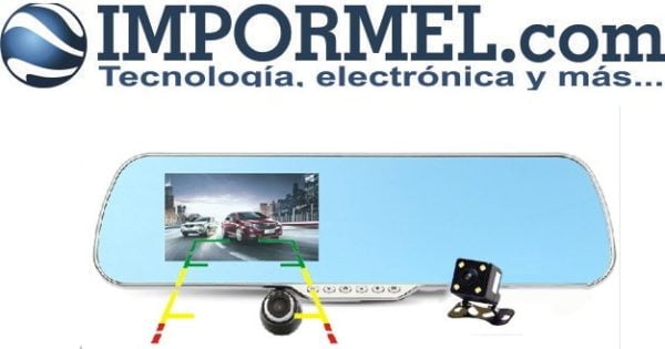 Retrovisor Camara Delantera Trasera Gps Google Maps Wifi