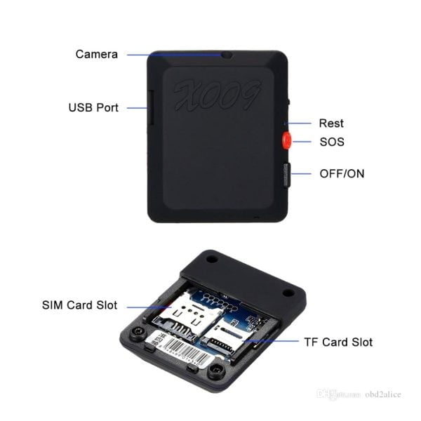 Rastreador Gps Localiza Autos Motos Portatil Video