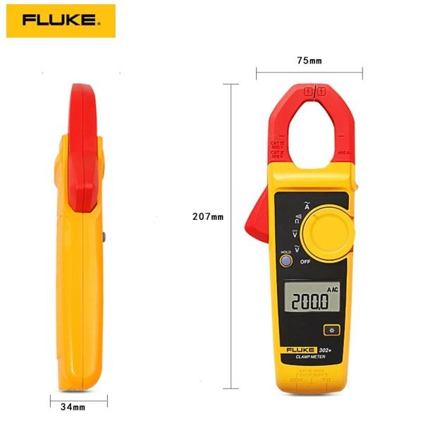 Multimetro Pinza Amperimétrica Fluke 302+ 400a
