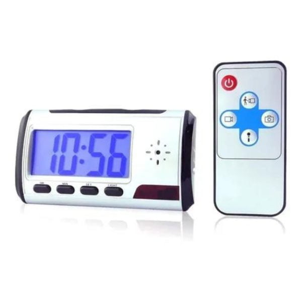 Reloj Espía Cámara Oculta Dvr Sensor Movimiento Sd
