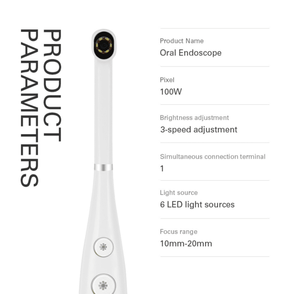 Camara Profesional Intraoral Odontologica Dental Usb 6 Led