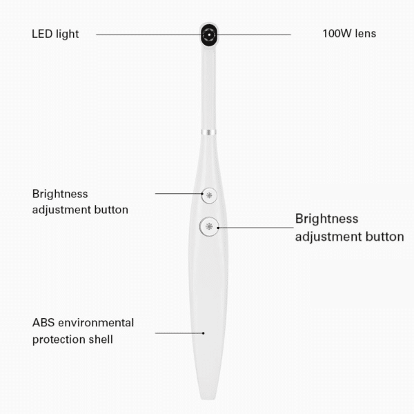 Camara Profesional Intraoral Odontologica Dental Usb 6 Led
