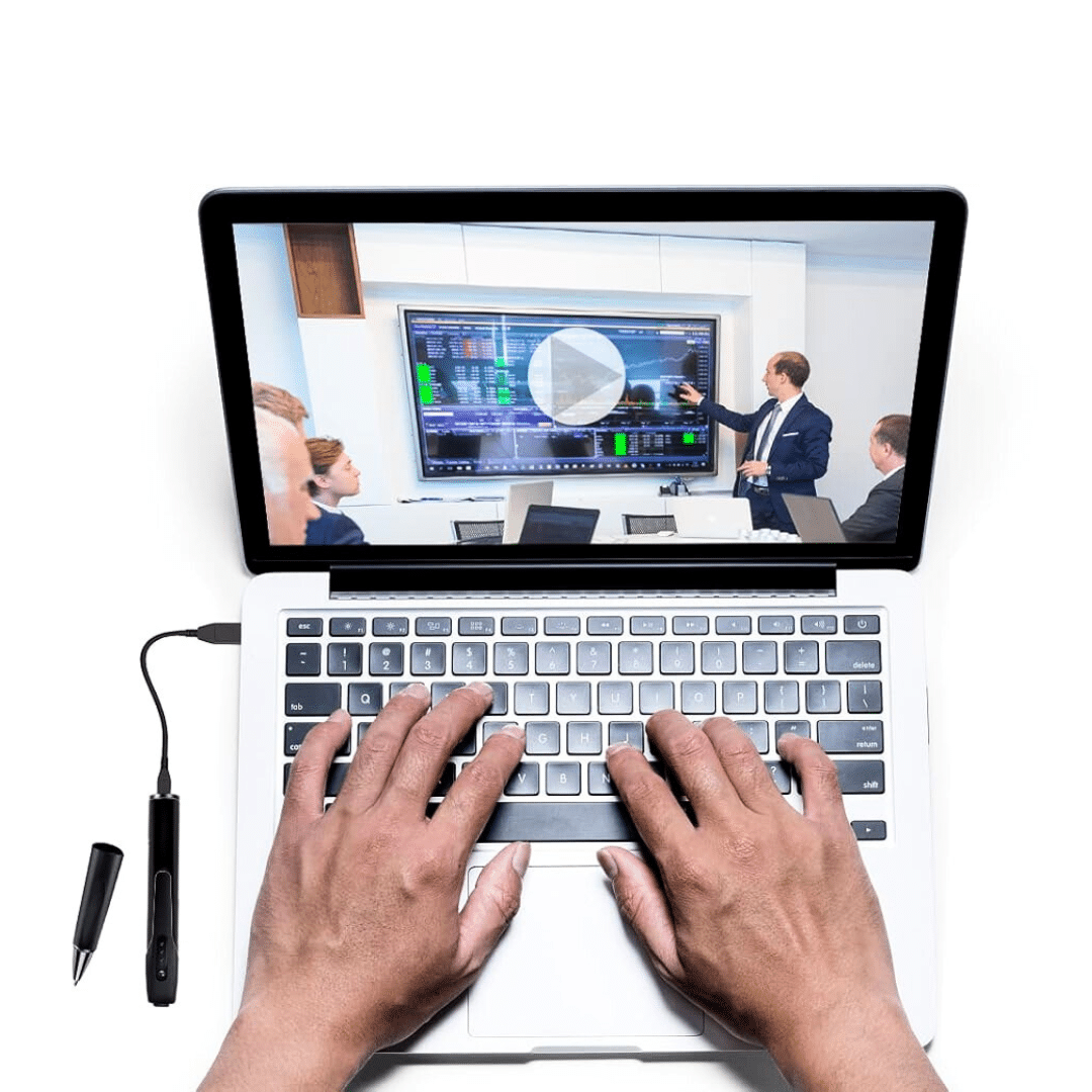 Esfero Camara Espia Audio Y Video Hd Pluma Elegante Oculta