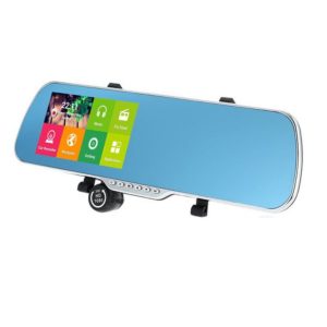 Retrovisor Camara Delantera Trasera Gps Google Maps Wifi - Accesorios - Ecuador