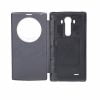Estuche Flip Cover Lg G4 Cubierta Quickcircle Negro