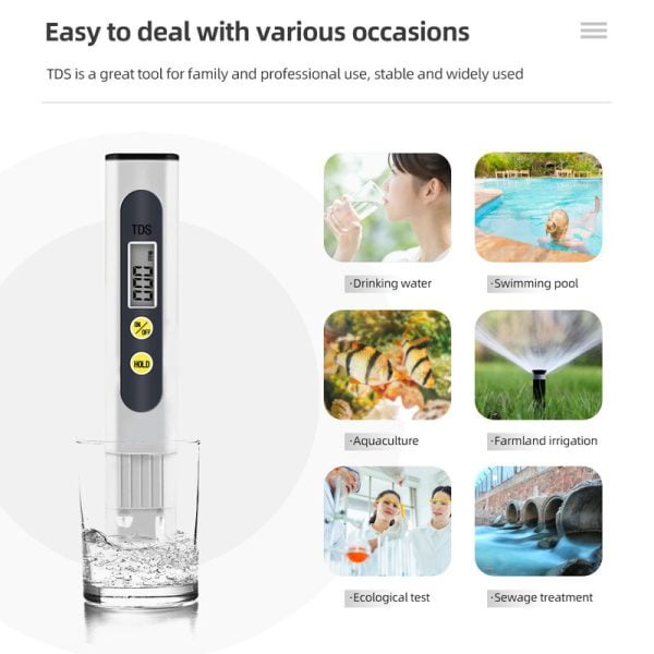 Medidor De Pureza Del Agua Tds Purificadores
