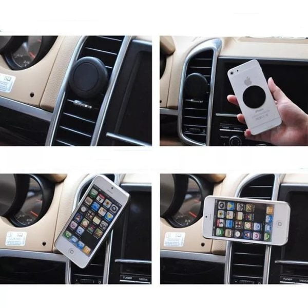 Soporte Magnético Universal Para Ventolera De Auto Celular