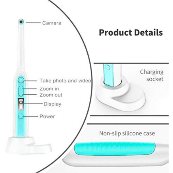 Camara Intraoral Endoscopica Dental Oral Wifi Inalambrica