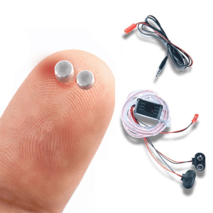 Microfono Invisible Oido Espia Profesional Inalambrico Oculto