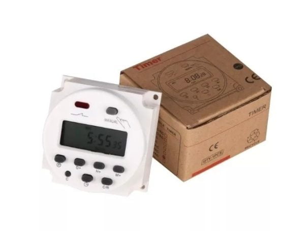 Timer Temporizador Programable 110v Digital Lcd Rele 16a