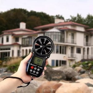 Anemometro Profesional Holdpeak Hp-866b 0.3~30m/s Viento Tem