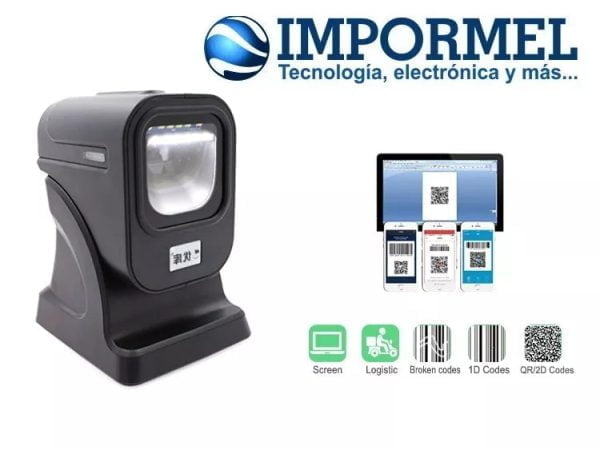 Lector Codigo Barra Sobremesa Omnidireccional Automatico Usb