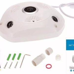 Camara Wifi Ip Ojo De Pez 2mp Interior 1080p 360 Grados P2p - Cámara IP - Ecuador