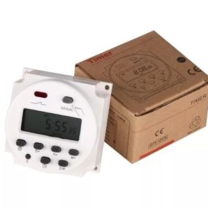 Timer Temporizador Programable 110v Digital Lcd Rele 16a - Industrial - Ecuador