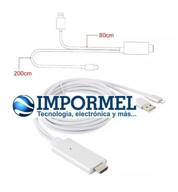 Adaptador Lightning A Av Digital Hdmi Iphone Ipad Ipod