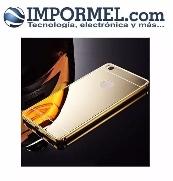 Estuche Carcaza Huawei P8 Lite Aluminio Espejo