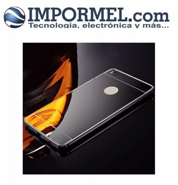 Estuche Carcaza Huawei P8 Lite Aluminio Espejo