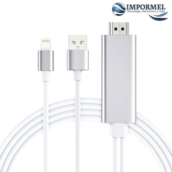 Adaptador Lightning A Av Digital Hdmi Iphone Ipad Ipod