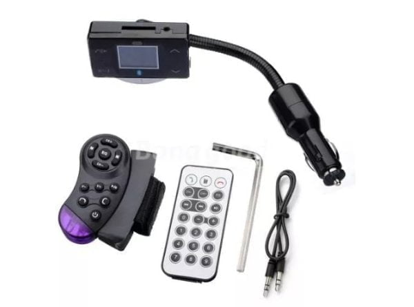 Kit Bluetooth Transmisor Fm Control Volante Usb Sd