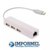 Adaptador Usb C 3.1 A Ethernet Internet Red Macbook Hub