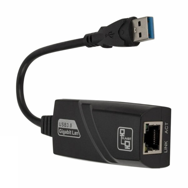 Adaptador De Usb 3.0 A Lan Gigabit 5gbps Windows Mac