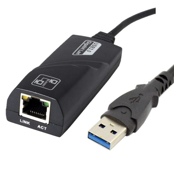 Adaptador De Usb 3.0 A Lan Gigabit 5gbps Windows Mac