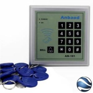 Control De Acceso Para Puerta + 10 Llaveros Proximidad + Pin - Biométricos - Ecuador