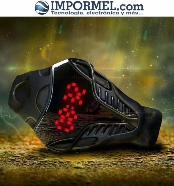 Reloj Digital Hombre Led Deportivo Resistente Agua
