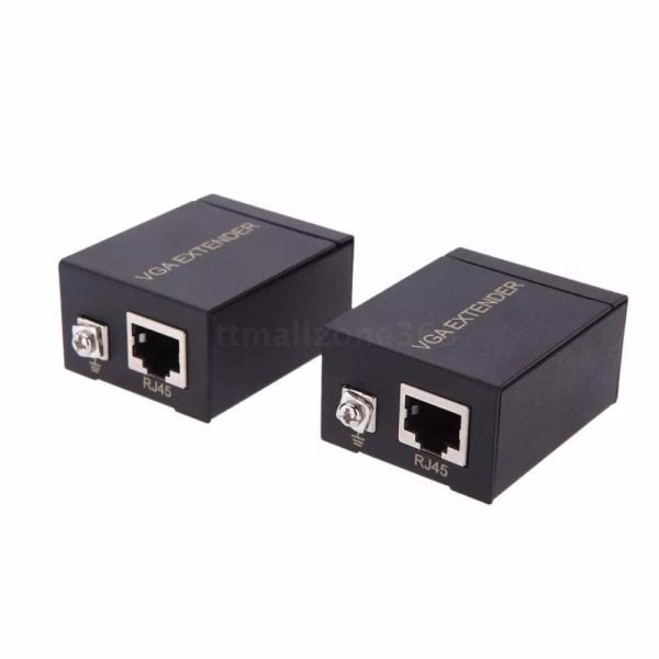 Extensor De Cable Vga Mediante Utp Cable Red Hasta 60 Metros