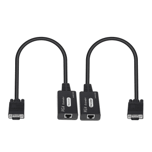 Extensor De Cable Vga Mediante Utp Cable Red Hasta 60 Metros