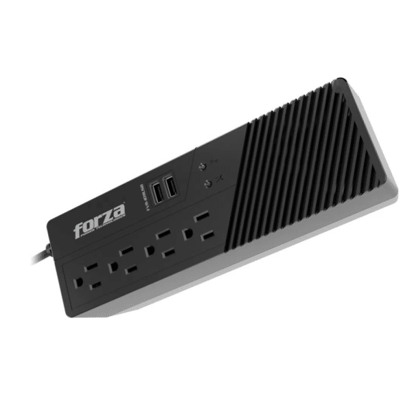 Regulador De Voltaje Forza Fvr-1011 USB 1000va 500w Tv Pc Radio