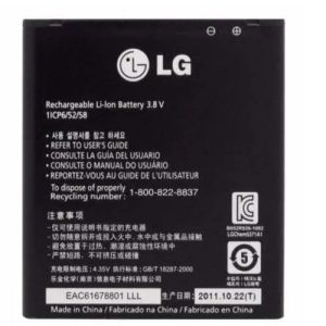 Bateria Lg Bl-49kh Optimus 4g Lte P936 Spectrum - Accesorios - Ecuador