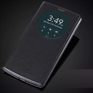 Estuche Flip Cover Lg G4 Beat Cubierta Quickcircle Negro - Accesorios - Ecuador