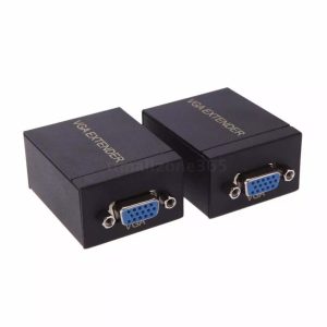 Extensor De Cable Vga Mediante Utp Cable Red Hasta 60 Metros - Audio y Video - Ecuador